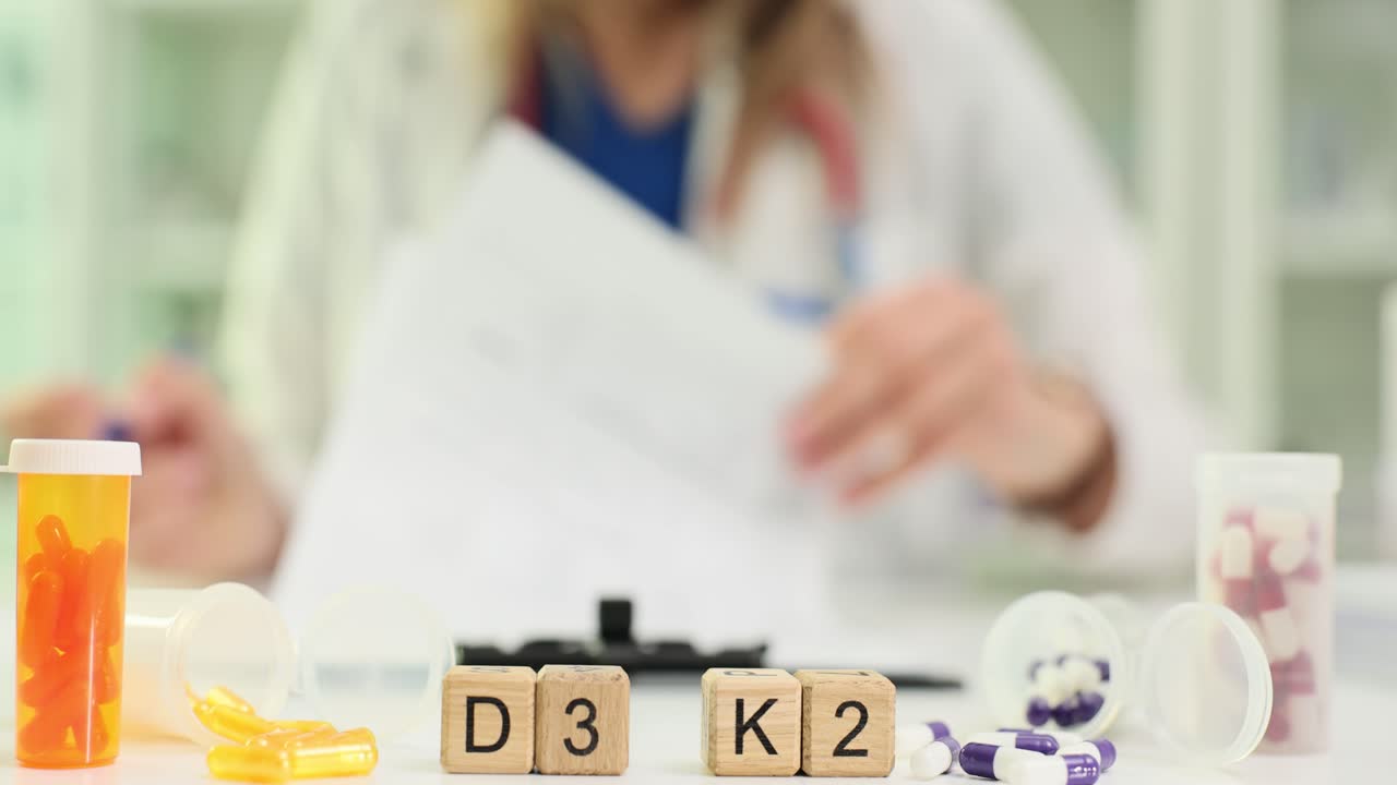 Vitamin D3 and K2 Supplements