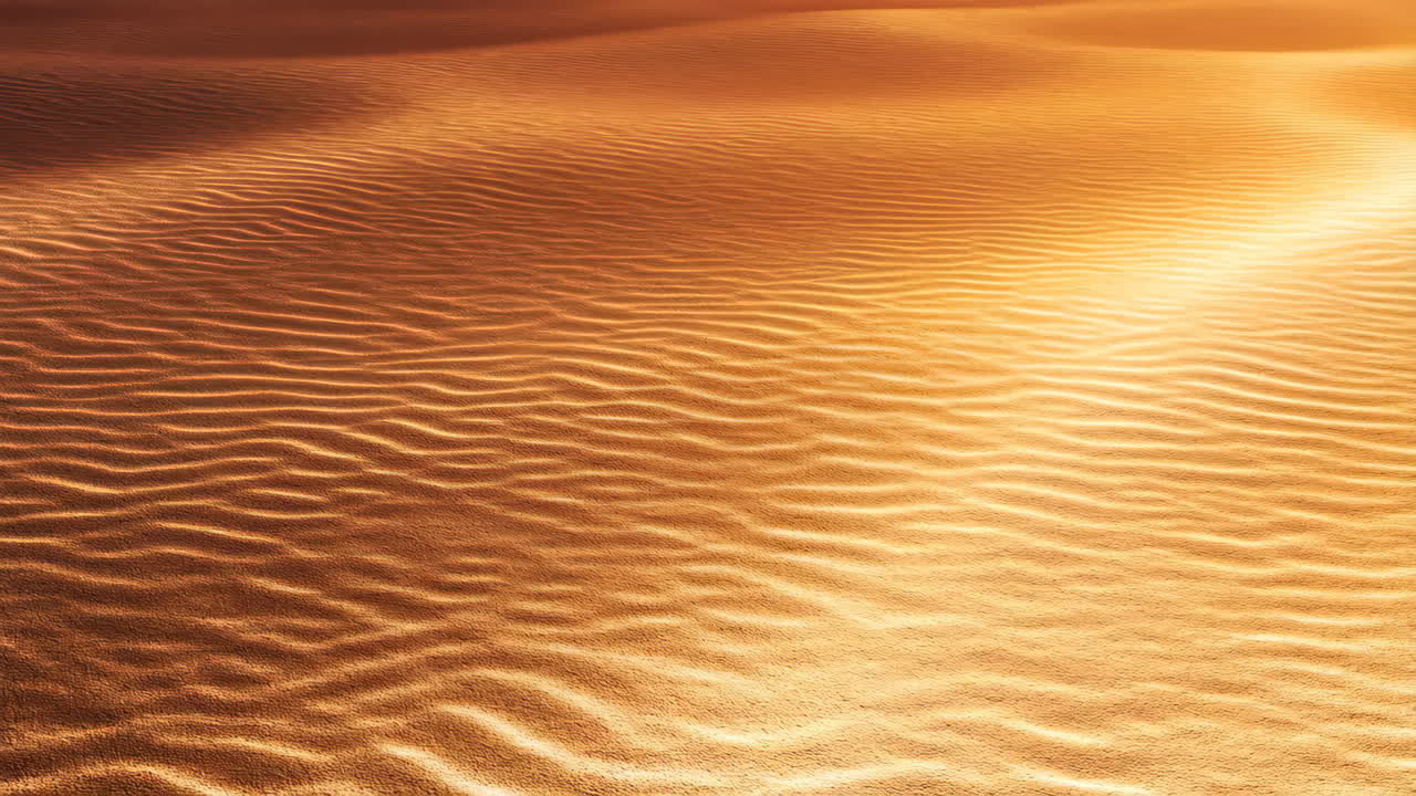 Golden Sand Dunes Landscape