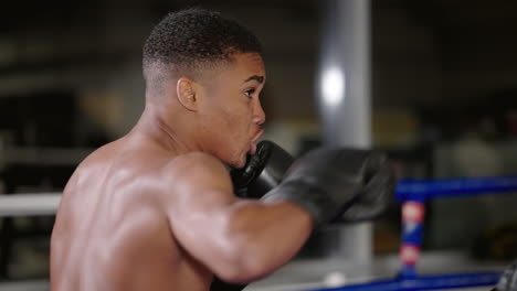 boxing training session