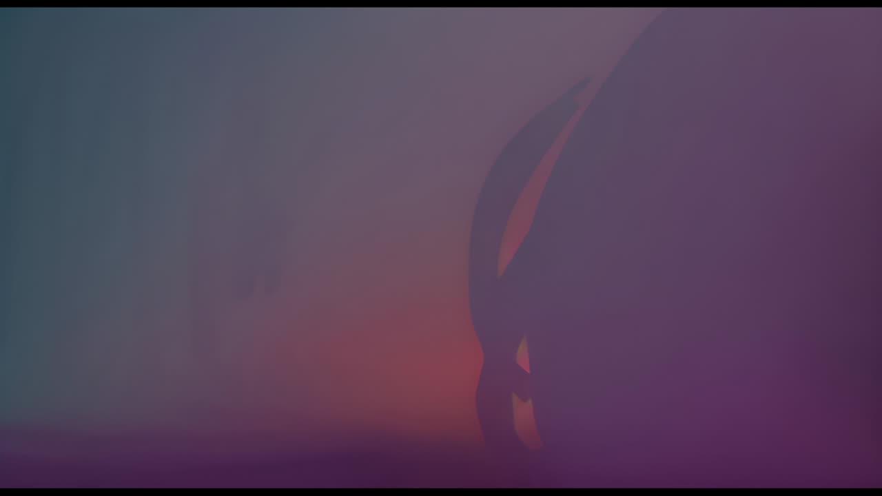 Abstract Gradient Background with Blurred Shapes