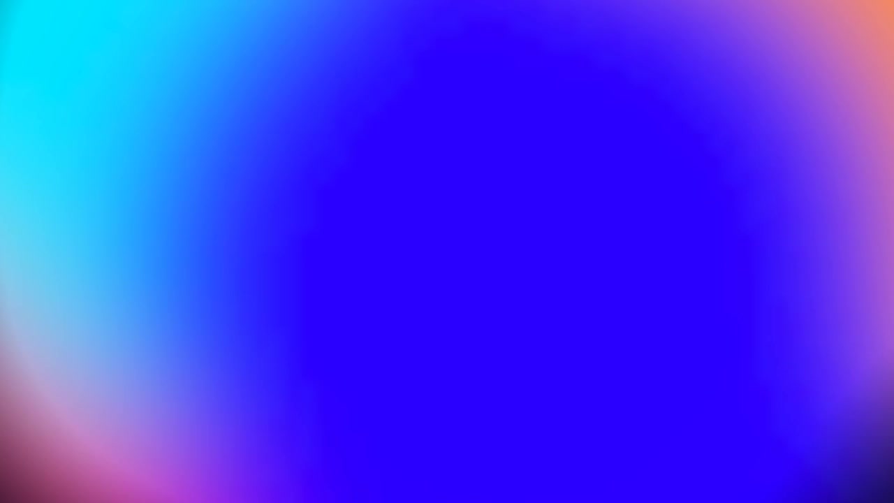 Abstract Motion Background with Soft Blending Blue and Orange Colors