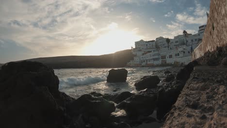 Vista-Panorámica-De-La-Ciudad-De-Gran-Canaria-En-La-Costa