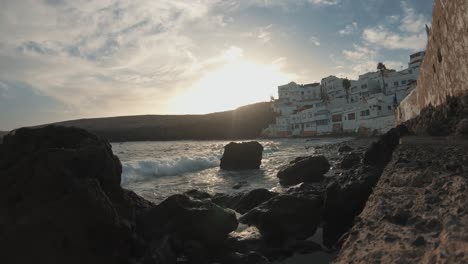 vista panorámica de la ciudad de gran canaria en la costa
