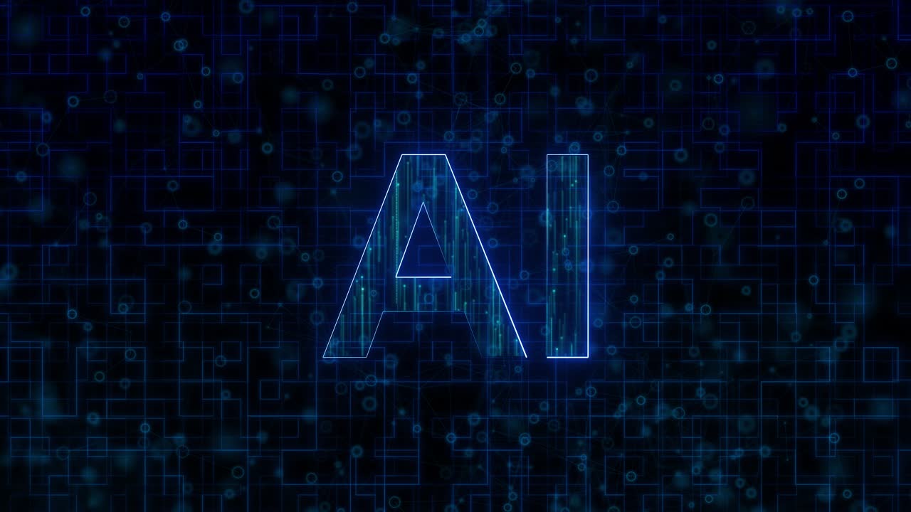 AI Artificial Intelligence Technology Network Background