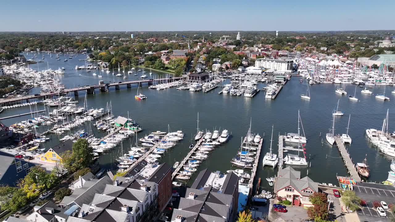 4k의 아나폴리스 메릴랜드 공중 철수