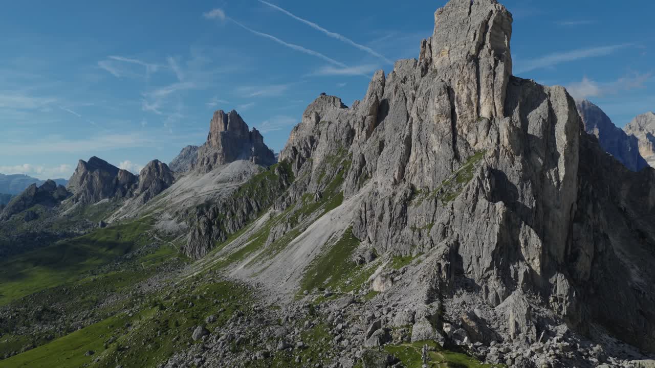 Scenic view of Passo Giau mountains, site of 2026 Winter Olympics