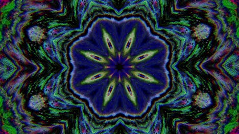 kaleidoscopio de neón cyberpunk psicodélico de fondo brillante. imágenes de datos de computadora dañadas