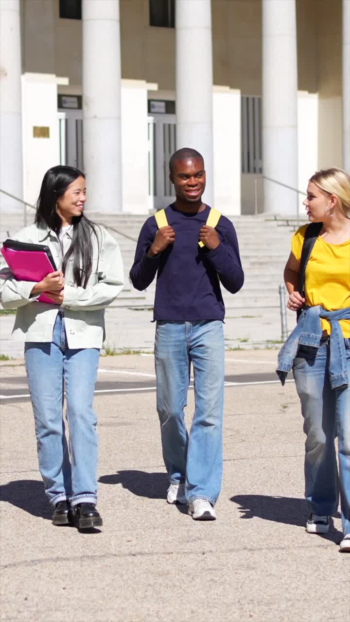 Students on Campus