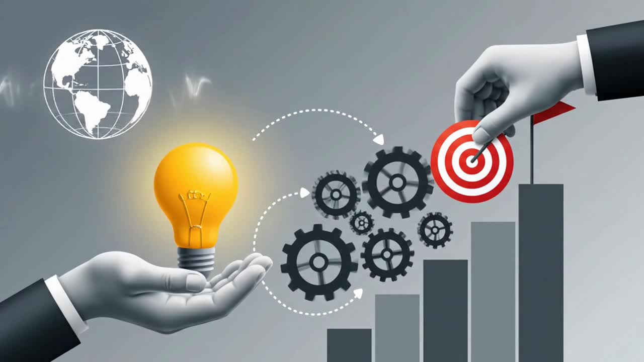 Innovative Idea Launching a Global Business Startup with a Rocket