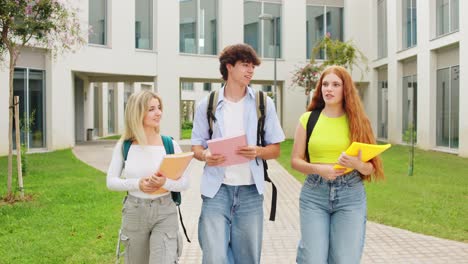 Students on Campus