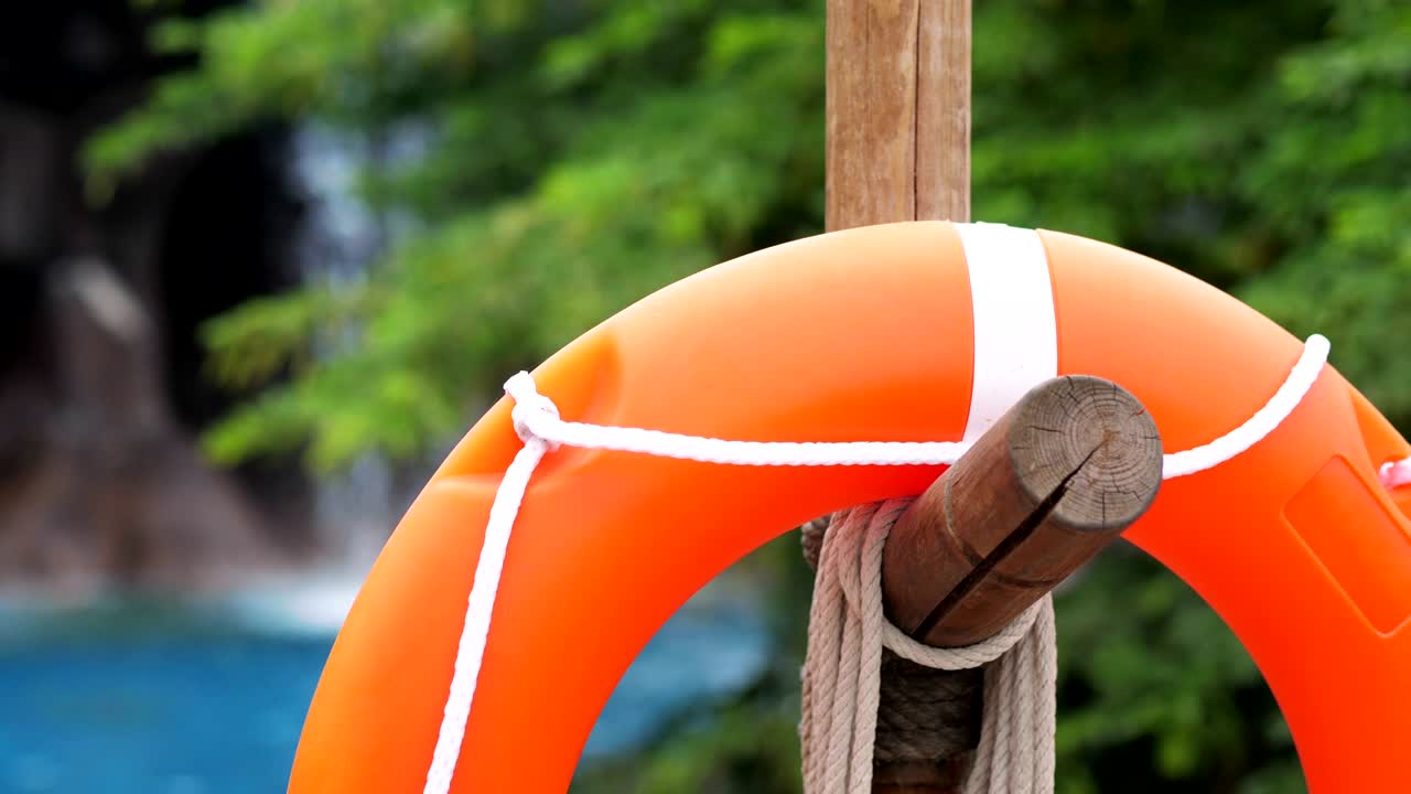 열대 휴양지에서 4k 느린 모션 60fps