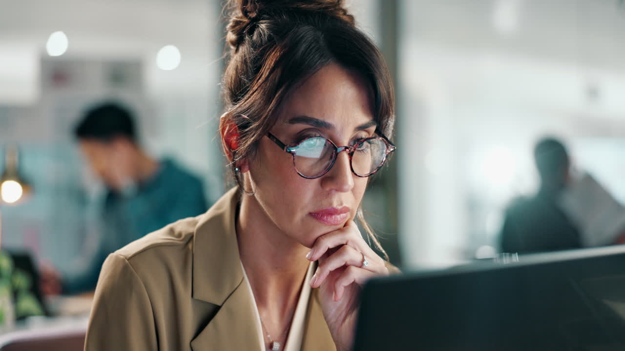 Businesswoman working in office