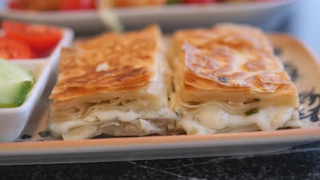 delicious turkish cheese pastry