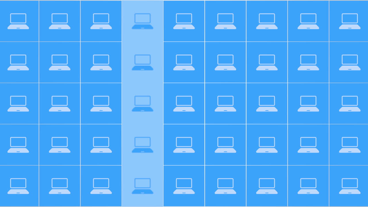 간단한 네트워크 배경 4에 모션 컴퓨터 아이콘