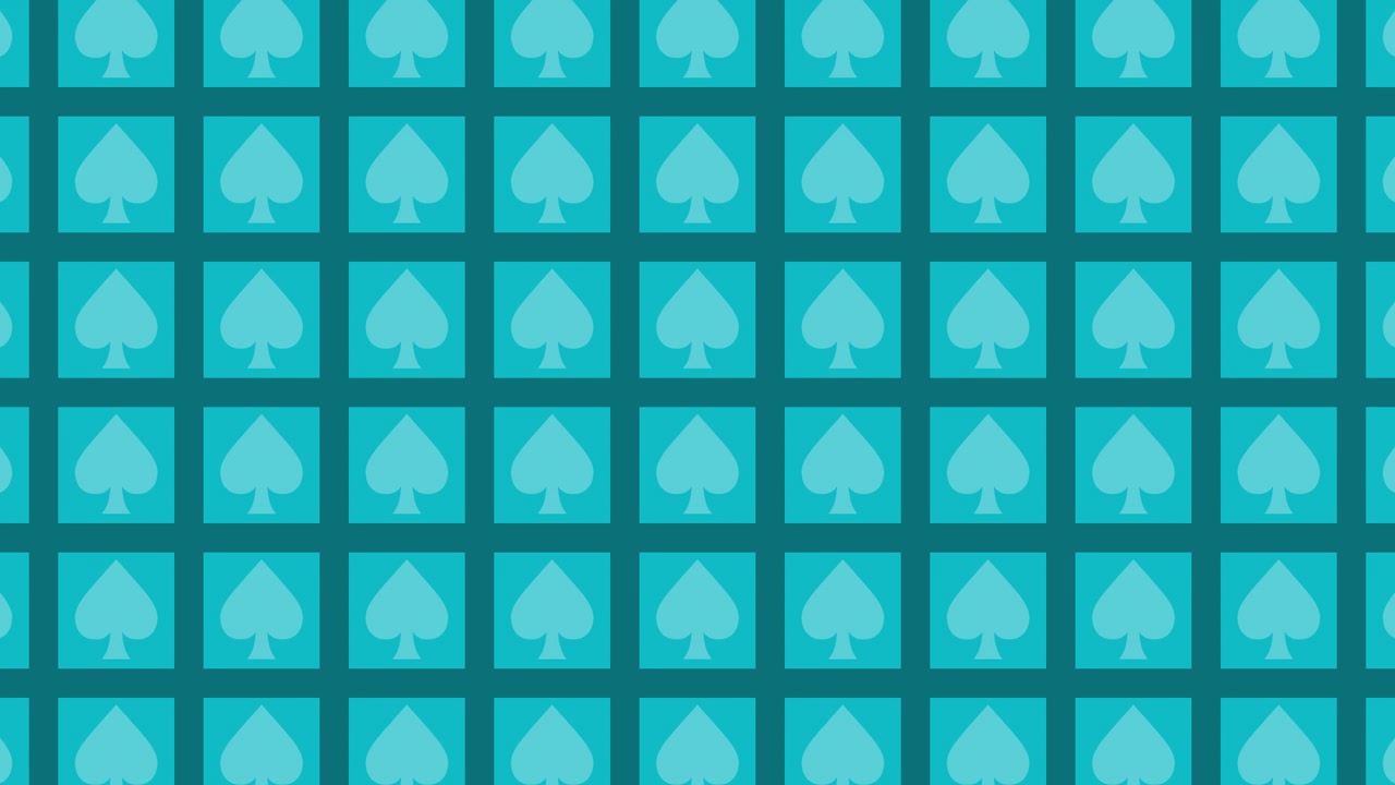Spades Playing Card Pattern