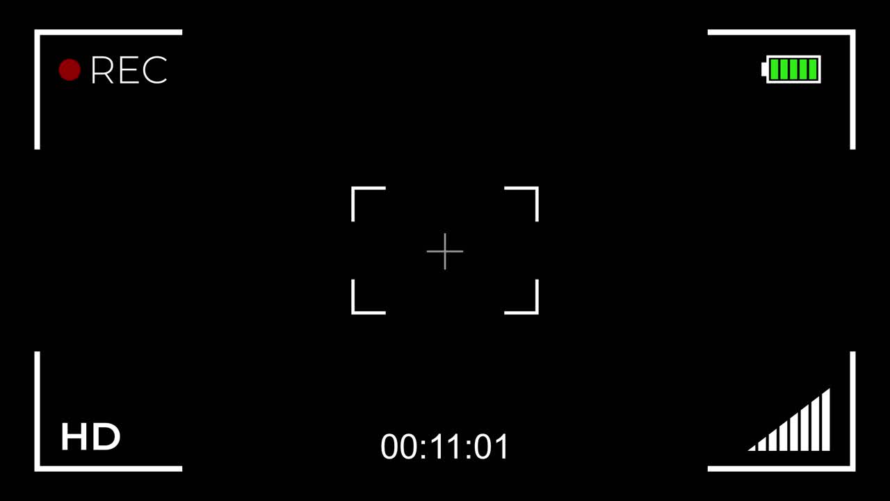 카메라 뷰파인더 인터페이스