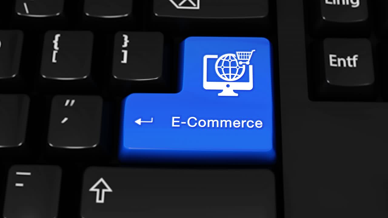 E-Commerce Keyboard Key