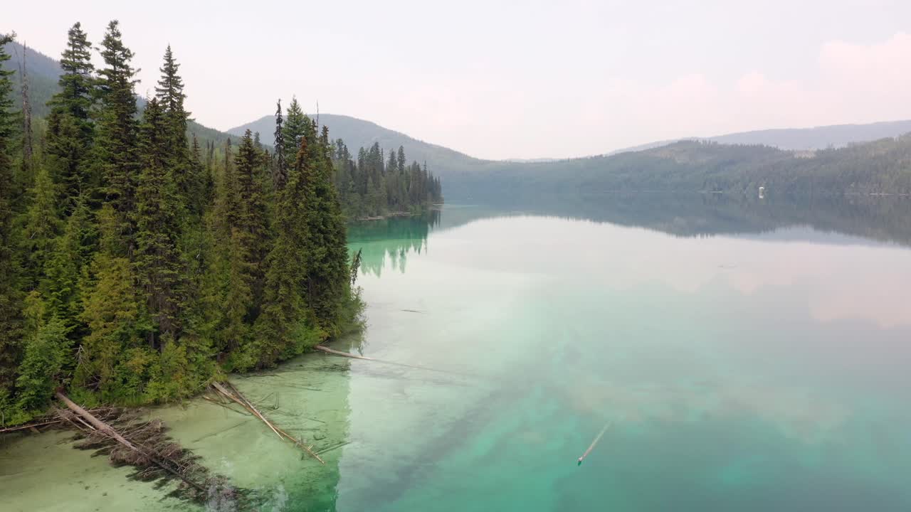 Idyllic Wilderness: Johnson Lake's Unspoiled Haven