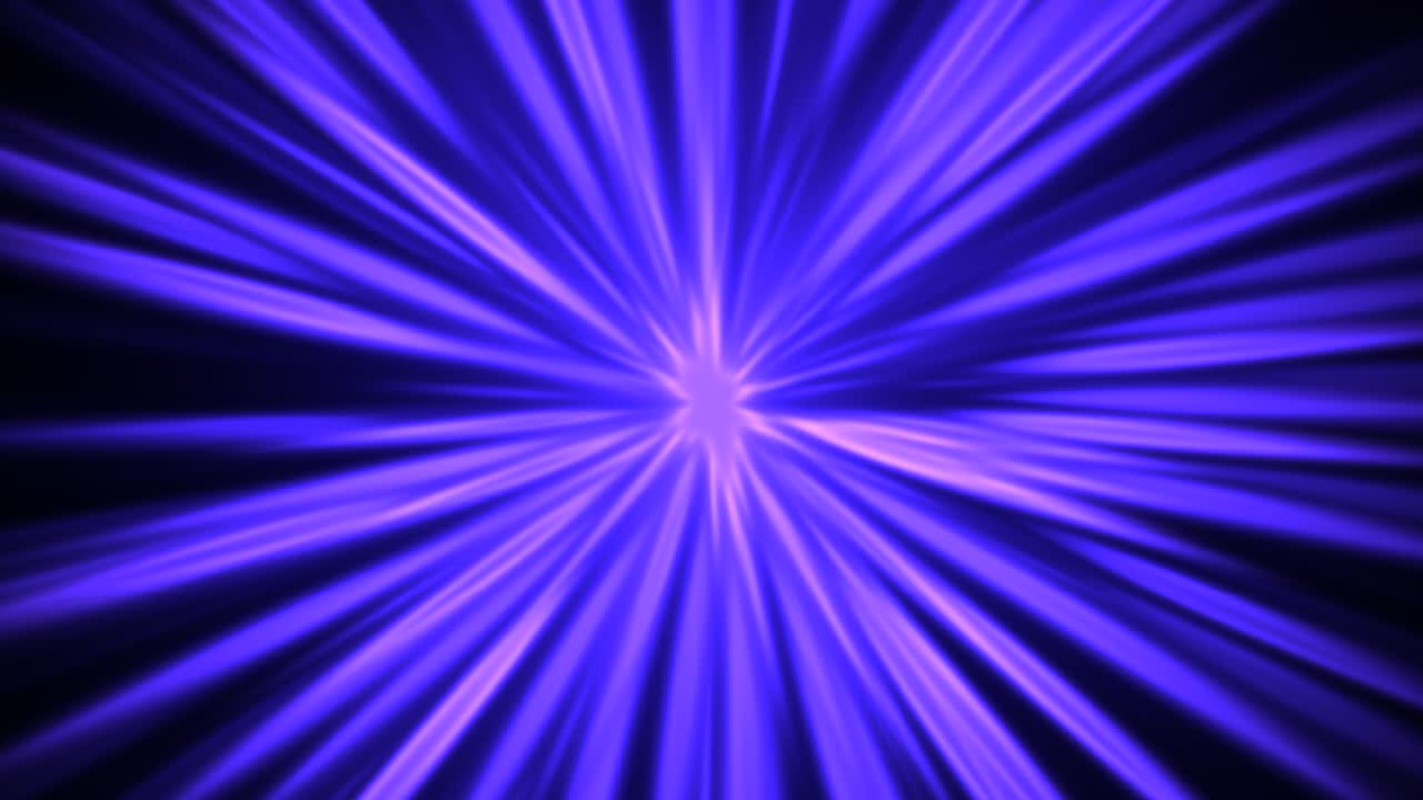 rayos y líneas azules abstractas en estilo de los años 80