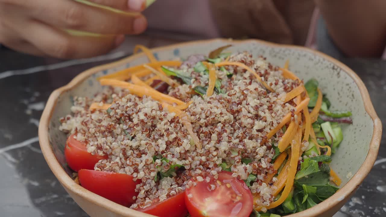 Quinoa Salad with Vegetables
