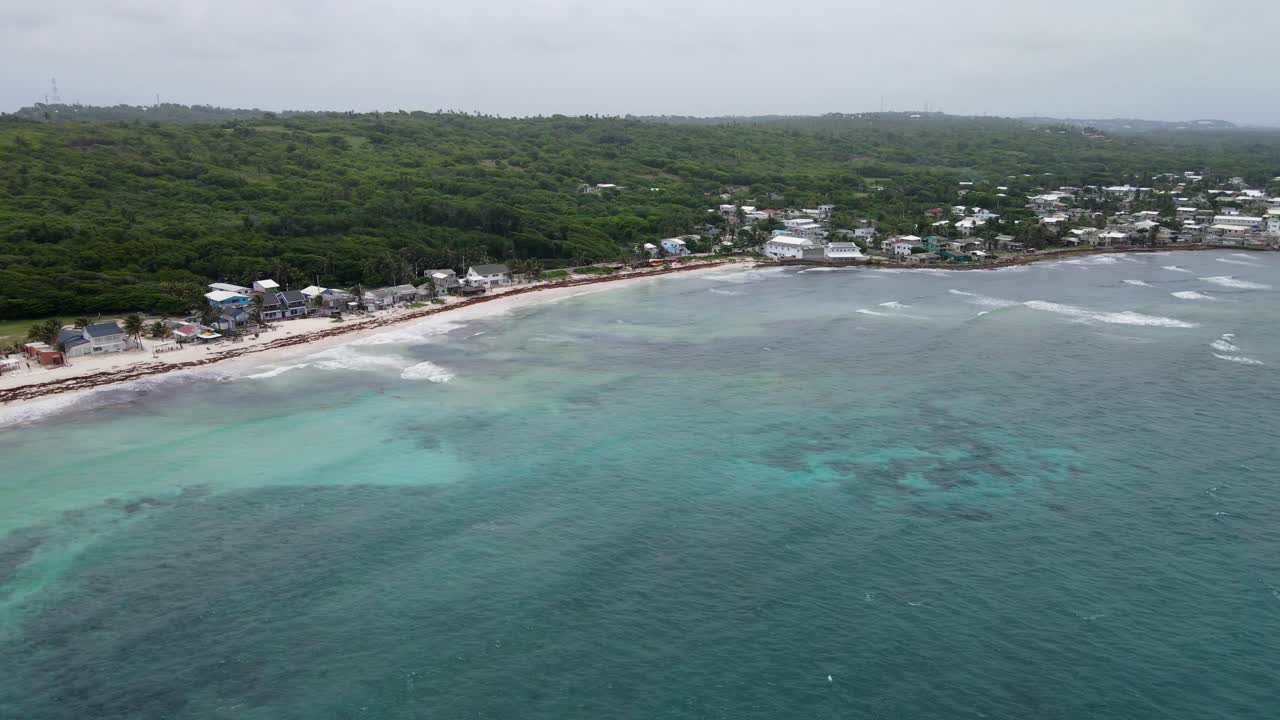 Pantai-pantai pulau San Andres, di Kolombia