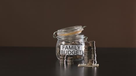 close up of man funding family budget