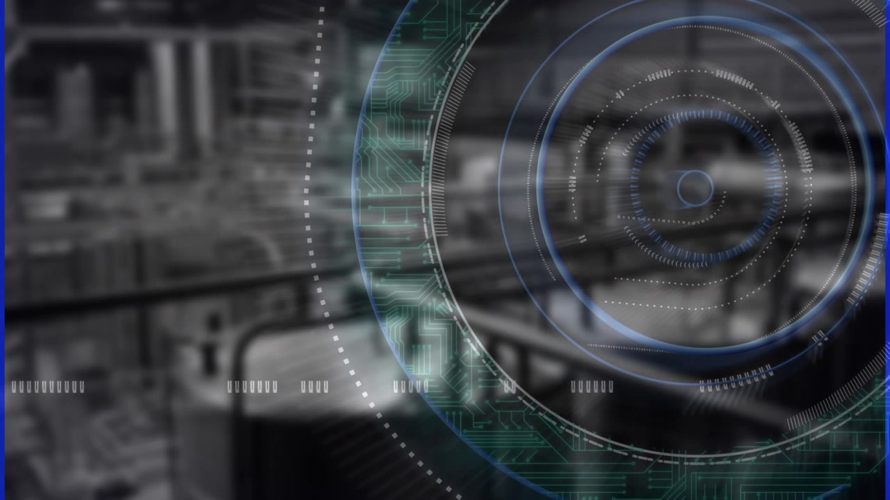 Animation of data processing over warehouse