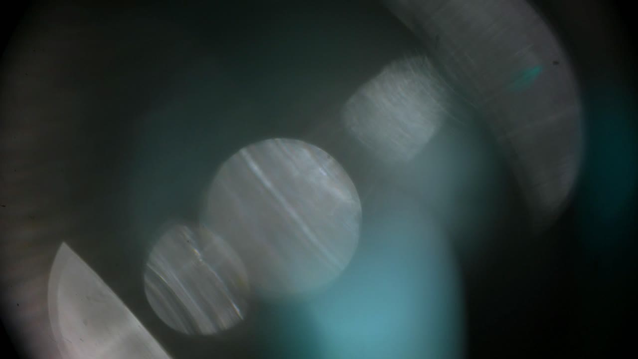 Moving Optical Light Leaks and Bokeh Effects