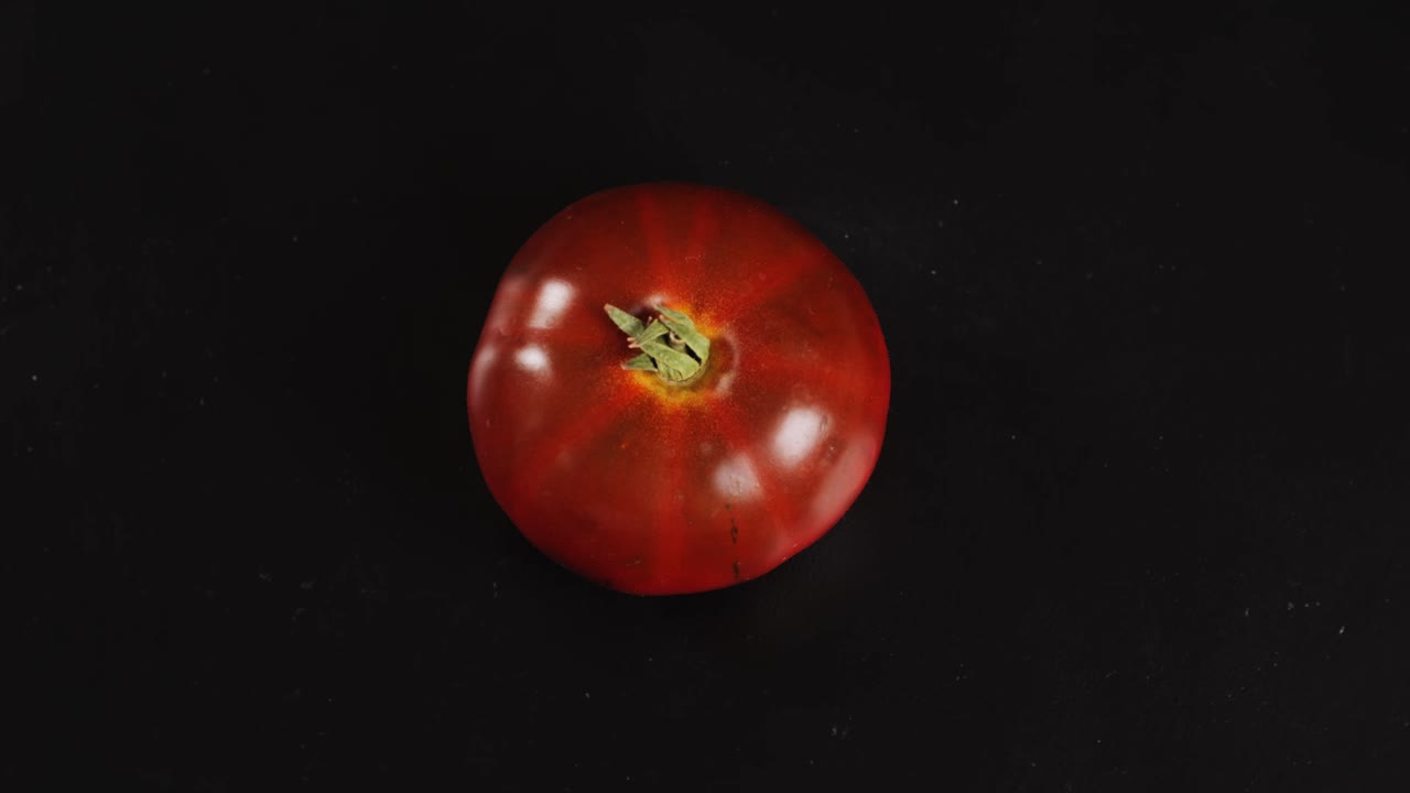Single Red Tomato