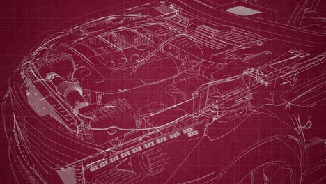 motor y otras partes visibles en el coche