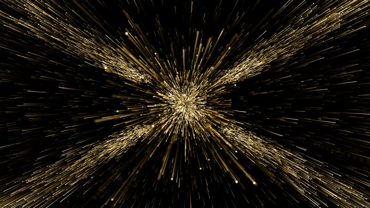 입자 금 반이는 보케상 먼지 추상적인 배경 루프