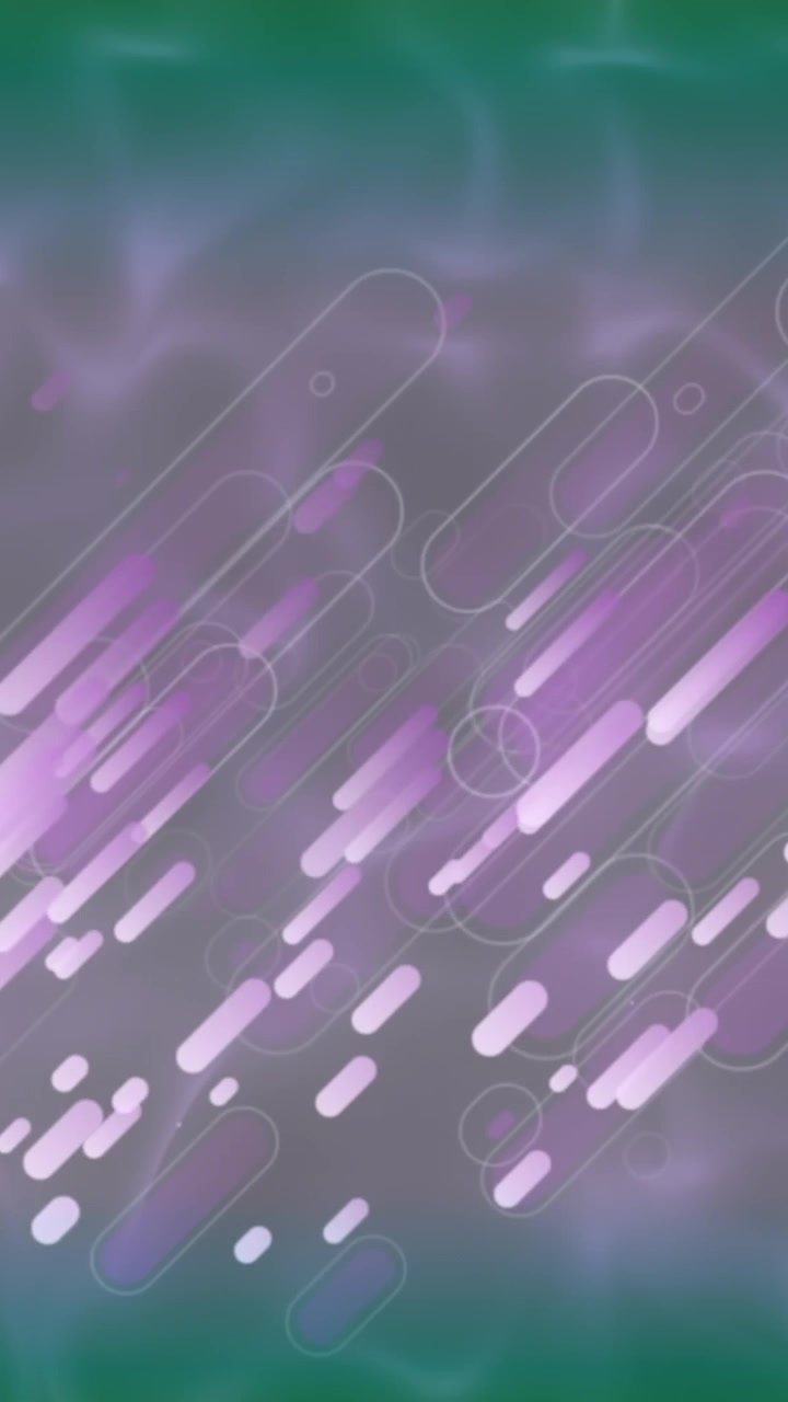 Animation of light trails and lines on black background