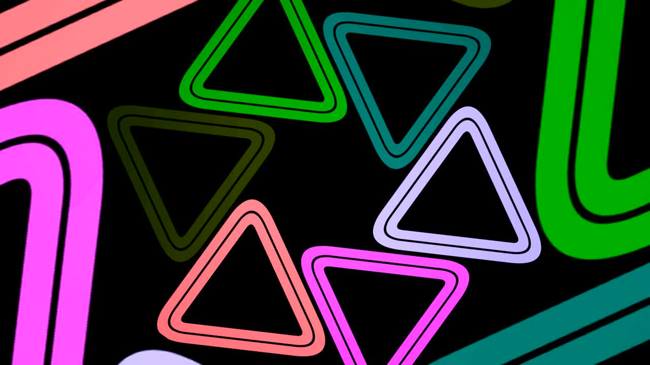 diseño gráfico que gira en el centro y aumenta el tamaño, para cubrir todo el fondo y desaparecer.