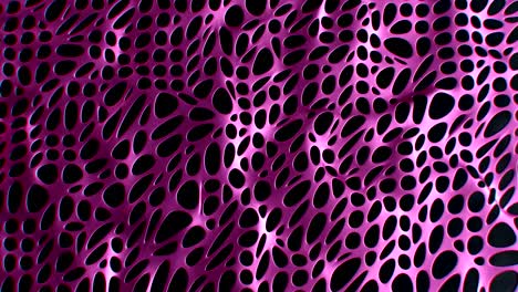 es una malla de ciencia ficción orgánica abstracta.