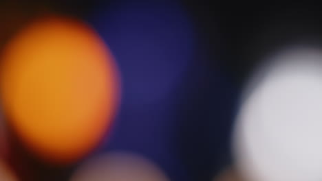 fugas de luz abstracto borroso 4k imágenes en movimiento círculo parpadeante lente resplandor destello bokeh superposiciones
