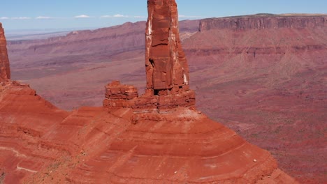 Utah-Montañas-De-Arenisca-Desierto-Disparo-De-Drone