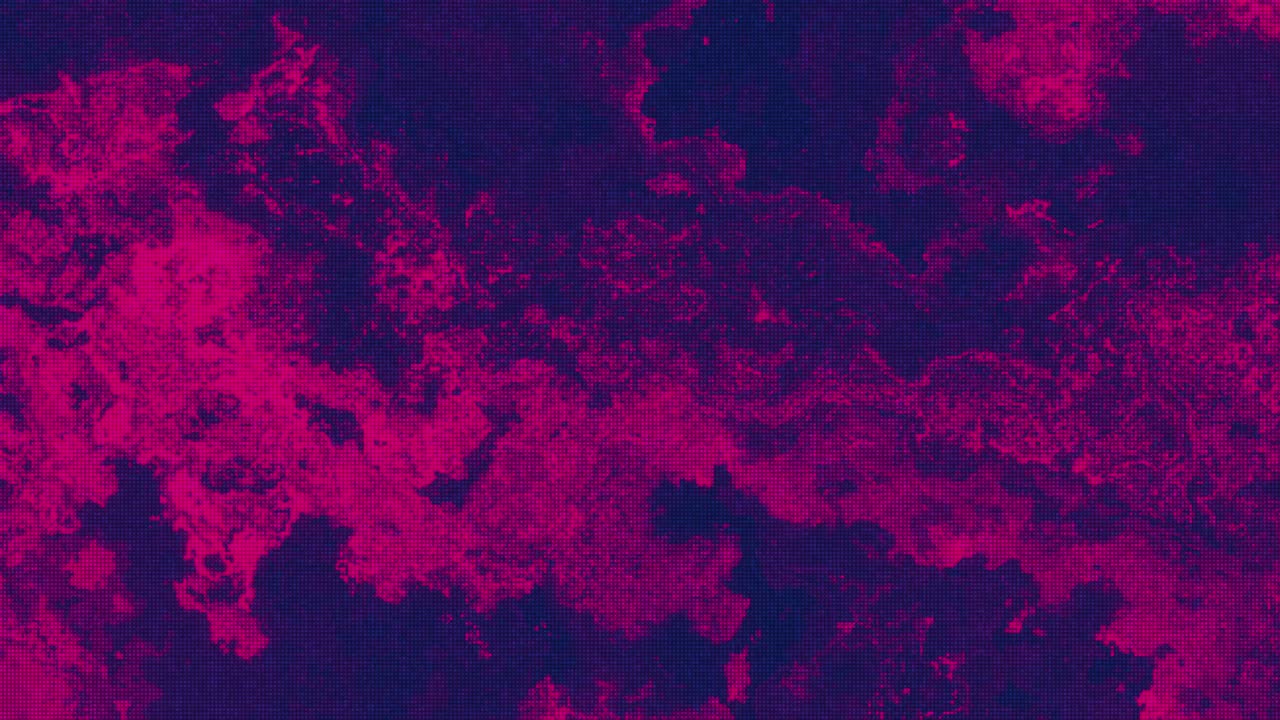 diseño único abstracto animación digital ruido de píxeles error de fallo daño de video