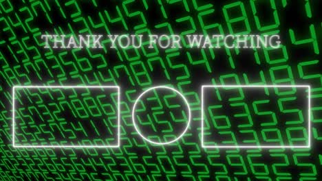random number end card ending screen motion graphics