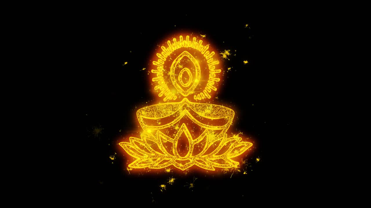 diseño gráfico diwali diya