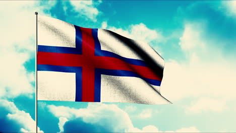 flag of the faroe islands