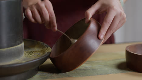 preparation of the traditional chinese tea ceremony