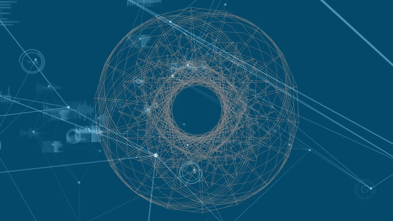 연결 네트워크를 통해 스캔하는 스 ⁇ 의 애니메이션