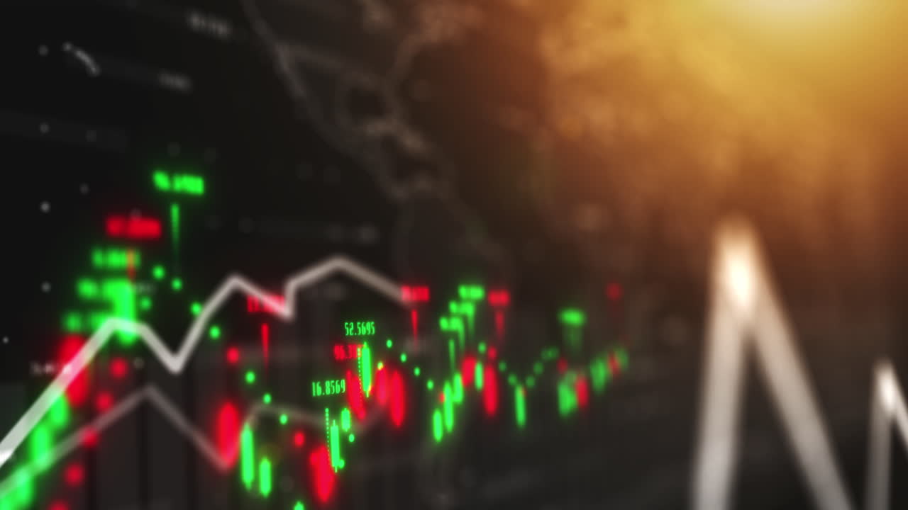 3d futurista, mercado de valores