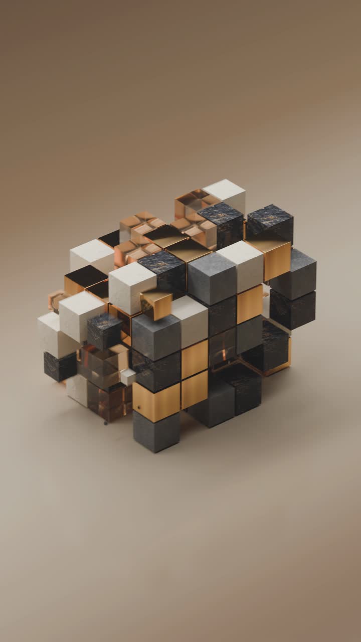 Abstract Cube Arrangement