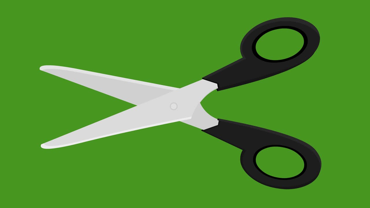 가위의 루프 애니메이션