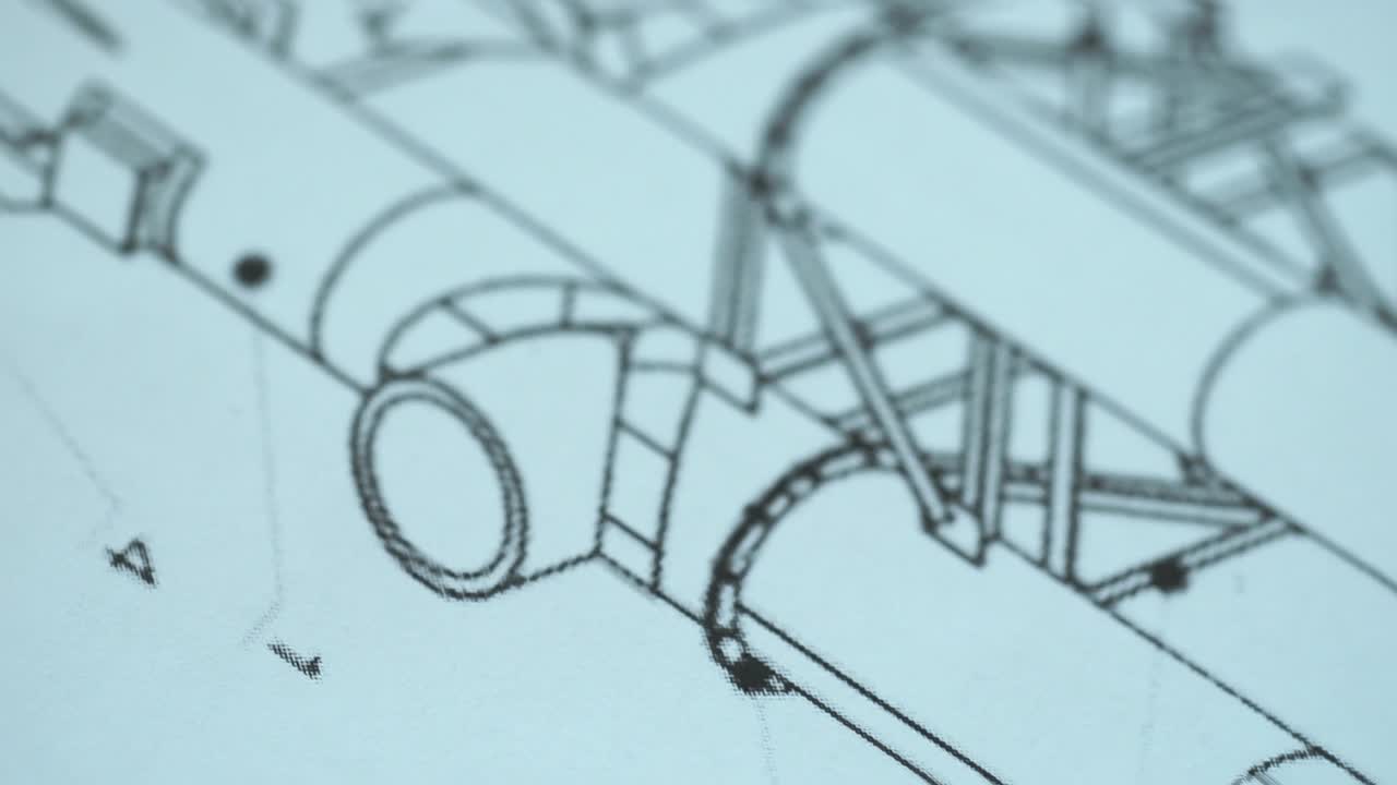 기계 부품의 기술 도면
