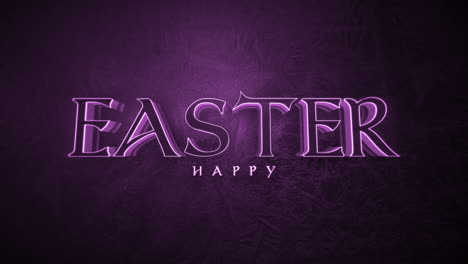 Monochrome-Happy-Easter-on-purple-gradient