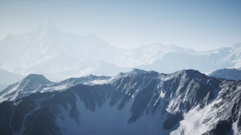 arctic mountains in northern norway