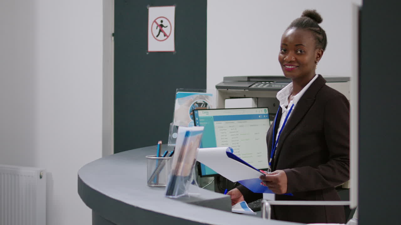 Hospital Waiting Room and Reception