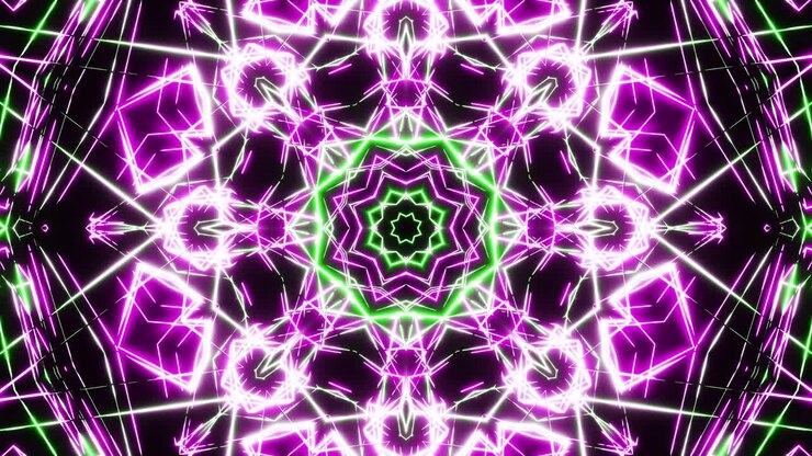Abstract animated background. Infinitely looped animation.